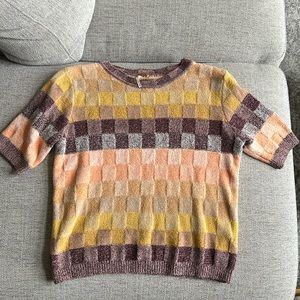 Free people short sleeve sweater